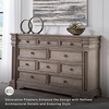 image:imageSignature Design by Ashley Blairhurst 10 Drawer Dresser Grayish Brown