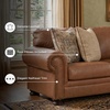 image:imageSignature Design by Ashley Carianna Queen Sofa Sleeper Caramel Brown