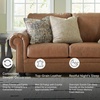 image:imageSignature Design by Ashley Carianna Queen Sofa Sleeper Caramel Brown