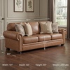 image:imageSignature Design by Ashley Carianna Queen Sofa Sleeper Caramel Brown