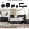 image:imageSignature Design by Ashley Chalanna White Glam Nightstand LED Lighting and USB Charging Modern Bedside Table 2 Drawer Storage for Bedroom 2763 W Bright WhiteBlack
