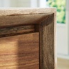 image:imageSignature Design by Ashley Chalanna White Glam Nightstand LED Lighting and USB Charging Modern Bedside Table 2 Drawer Storage for Bedroom 2763 W Bright WhiteBrown