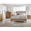 image:imageSignature Design by Ashley Chalanna White Glam Nightstand LED Lighting and USB Charging Modern Bedside Table 2 Drawer Storage for Bedroom 2763 W Bright WhiteBrown