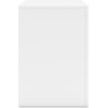 image:imageSignature Design by Ashley Chalanna White Glam Nightstand LED Lighting and USB Charging Modern Bedside Table 2 Drawer Storage for Bedroom 2763 W Bright WhiteWhite