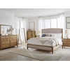 image:imageSignature Design by Ashley Chalanna White Glam Nightstand LED Lighting and USB Charging Modern Bedside Table 2 Drawer Storage for Bedroom 2763 W Bright WhiteBrown