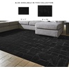 image:imageSignature Design by Ashley Chanleigh Abstract Washable Area Rug 8x10Black