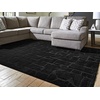 image:imageSignature Design by Ashley Chanleigh Abstract Washable Area Rug 8x10Black