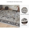image:imageSignature Design by Ashley Chanleigh Abstract Washable Area Rug 8x10BlackCream
