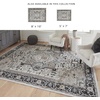 image:imageSignature Design by Ashley Chanleigh Abstract Washable Area Rug 8x10BlackCream