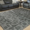 image:imageSignature Design by Ashley Chanleigh Abstract Washable Area Rug 8x10BlackGray
