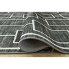 image:imageSignature Design by Ashley Chanleigh Abstract Washable Area Rug 8x10BlackGray