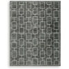 image:imageSignature Design by Ashley Chanleigh Abstract Washable Area Rug 8x10BlackGray