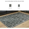 image:imageSignature Design by Ashley Chanleigh Abstract Washable Area Rug 8x10BlackGray