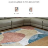 image:imageSignature Design by Ashley Chanleigh Abstract Washable Area Rug 8x10CreamBlue
