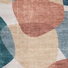image:imageSignature Design by Ashley Chanleigh Abstract Washable Area Rug 8x10CreamBlue