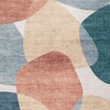 image:imageSignature Design by Ashley Chanleigh Abstract Washable Area Rug 8x10CreamBlue