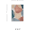 image:imageSignature Design by Ashley Chanleigh Abstract Washable Area Rug 8x10CreamBlue