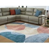 image:imageSignature Design by Ashley Chanleigh Abstract Washable Area Rug 8x10CreamBlue