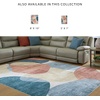 image:imageSignature Design by Ashley Chanleigh Abstract Washable Area Rug 8x10CreamBlue