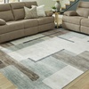 image:imageSignature Design by Ashley Chanleigh Abstract Washable Area Rug 8x10CreamBrownGray