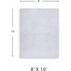 image:imageSignature Design by Ashley Chanleigh Abstract Washable Area Rug 8x10Gray Stripe