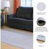 image:imageSignature Design by Ashley Chanleigh Abstract Washable Area Rug 8x10Gray Stripe