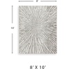 image:imageSignature Design by Ashley Chanleigh Abstract Washable Area Rug 8x10GrayWhite