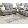 image:imageSignature Design by Ashley Chanleigh Abstract Washable Area Rug 8x10GrayWhite