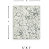 image:imageSignature Design by Ashley Chanleigh Abstract Washable Area Rug 8x10Grey