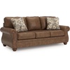image:imageSignature Design by Ashley Chatterton Queen Sleeper Sofa Bed Earth BrownEarth