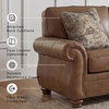 image:imageSignature Design by Ashley Chatterton Queen Sleeper Sofa Bed Earth BrownEarth