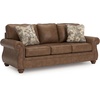 image:imageSignature Design by Ashley Chatterton Queen Sleeper Sofa Bed Earth BrownEarth