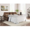image:imageSignature Design by Ashley Chatterton Queen Sleeper Sofa Bed Earth BrownEarth