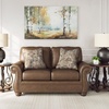 image:imageSignature Design by Ashley Chatterton Queen Sleeper Sofa Bed Earth BrownEarth