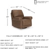 image:imageSignature Design by Ashley Chatterton Queen Sleeper Sofa Bed Earth BrownEarth