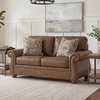 image:imageSignature Design by Ashley Chatterton Queen Sleeper Sofa Bed Earth BrownEarth