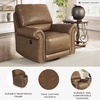 image:imageSignature Design by Ashley Chatterton Queen Sleeper Sofa Bed Earth BrownEarth