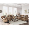 image:imageSignature Design by Ashley Chatterton Queen Sleeper Sofa Bed Earth BrownEarth