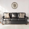 image:imageSignature Design by Ashley Chatterton Queen Sleeper Sofa Bed Earth BrownGranite