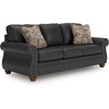 image:imageSignature Design by Ashley Chatterton Queen Sleeper Sofa Bed Earth BrownGranite