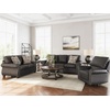 image:imageSignature Design by Ashley Chatterton Queen Sleeper Sofa Bed Earth BrownGranite