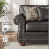 image:imageSignature Design by Ashley Chatterton Queen Sleeper Sofa Bed Earth BrownGranite