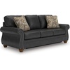 image:imageSignature Design by Ashley Chatterton Queen Sleeper Sofa Bed Earth BrownGranite