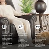image:imageSignature Design by Ashley Chatterton Queen Sleeper Sofa Bed Earth BrownGranite