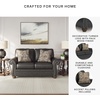 image:imageSignature Design by Ashley Chatterton Queen Sleeper Sofa Bed Earth BrownGranite