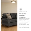 image:imageSignature Design by Ashley Chatterton Queen Sleeper Sofa Bed Earth BrownGranite