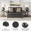 image:imageSignature Design by Ashley Chatterton Queen Sleeper Sofa Bed Earth BrownGranite