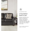 image:imageSignature Design by Ashley Chatterton Queen Sleeper Sofa Bed Earth BrownGranite