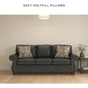 image:imageSignature Design by Ashley Chatterton Queen Sleeper Sofa Bed Earth BrownGranite