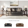 image:imageSignature Design by Ashley Chatterton Queen Sleeper Sofa Bed Earth BrownGranite
